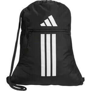 adidas Alliance Sackpack Drawstring Backpack Sports Small Gym Bag New
